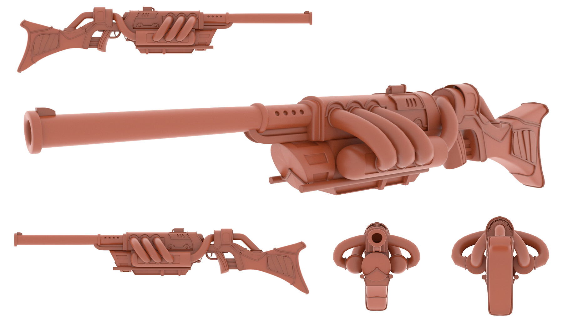 ArtStation Gun Asset Game Ready Gun Asset Game Assets