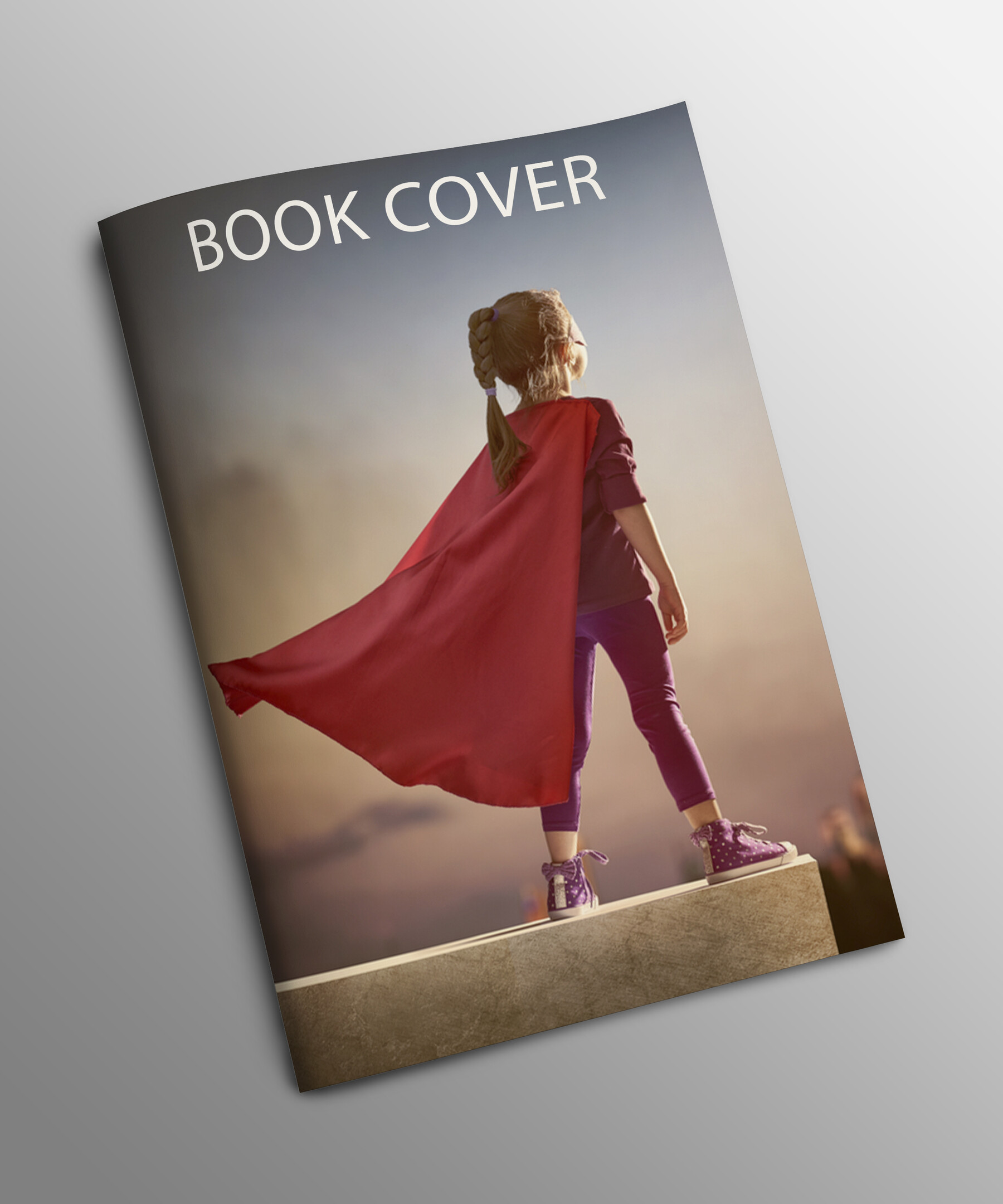 ArtStation Book Cover, Magazine Mockup, advert book, booklet, brochure design, elegant layer