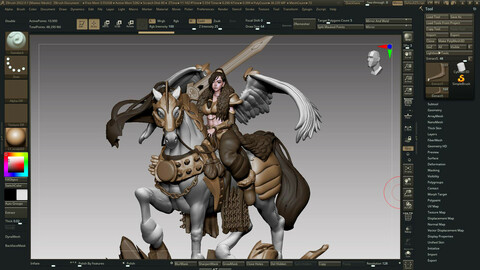 Custom ZBrush User Interface