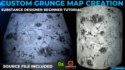 Substance Designer Tutorial- Custom Grunge Map
