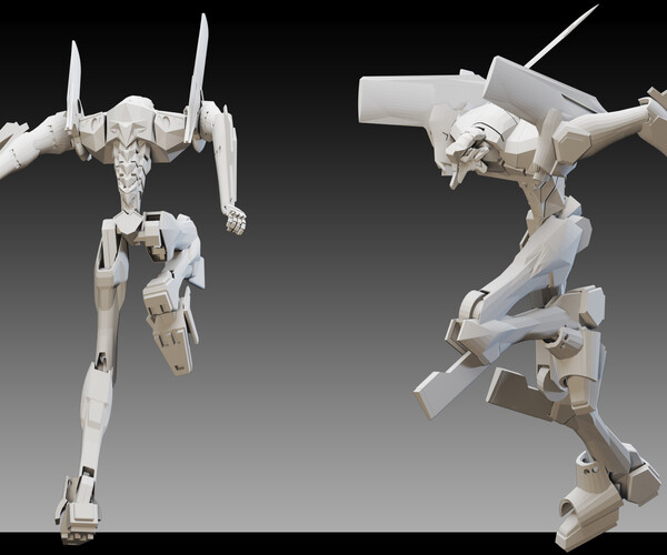 ArtStation - 5 Sci- Fi Characters- Vol 01- High detail 3d models ...