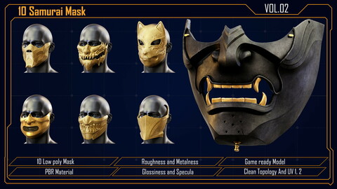 Samurai Mask vol 2