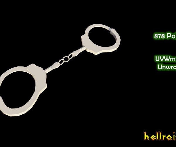 ArtStation Handcuffs Game Assets