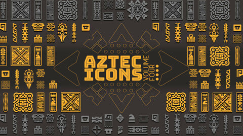 Aztec VECTOR ICONS Volume 4