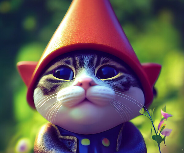 ArtStation - Gnome Kitty | Artworks