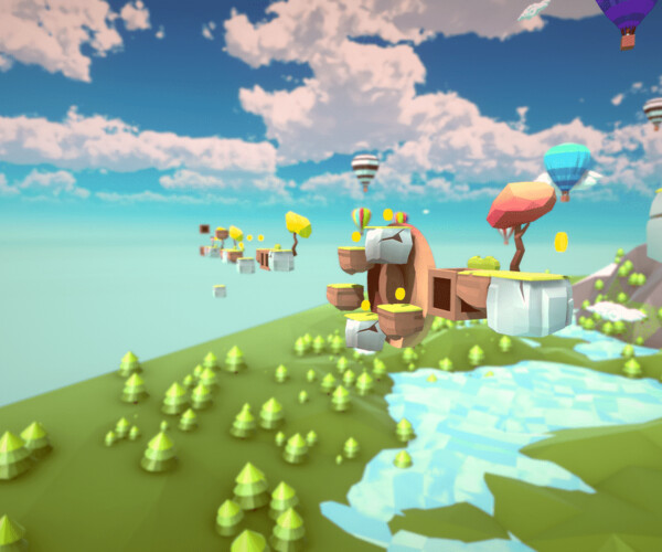 ArtStation - 3D Platformer Game Kit for Unity - Low Poly | Game Assets