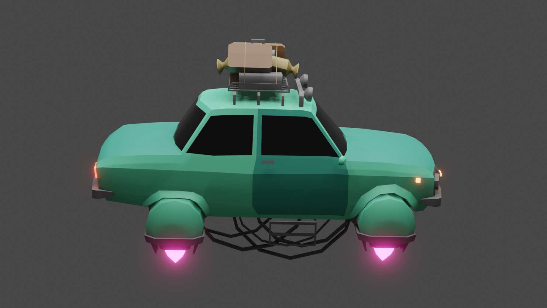 ArtStation - 3D Sci-Fi Car | Game Assets