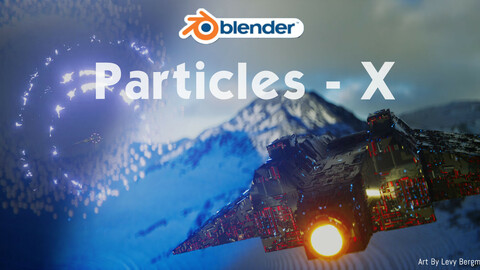 Particles - X Pro Blender Addon