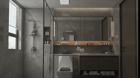 Modern Bath Room - 036