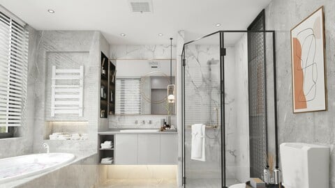 Modern Bathroom - 037