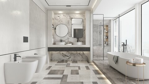 Modern Bathroom - 044