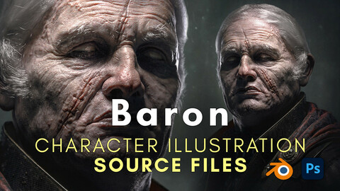 Baron - Character Illustration Source Files