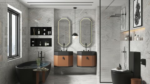 Modern Bathroom - 055