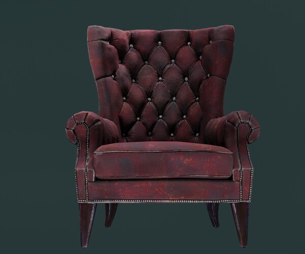 ArtStation Armchair Game Assets