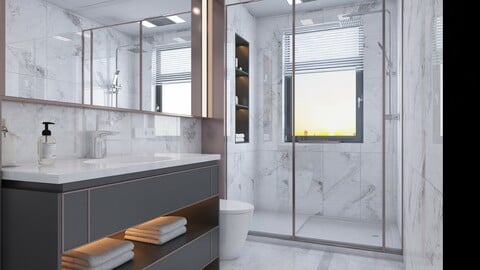 Modern Bathroom - 067