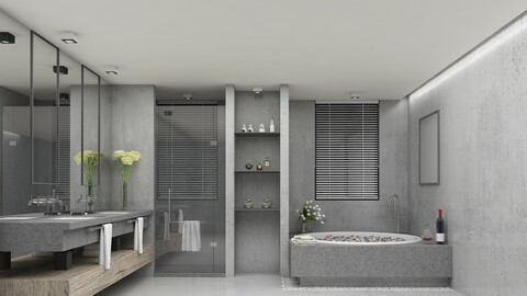 Modern Bathroom - 073