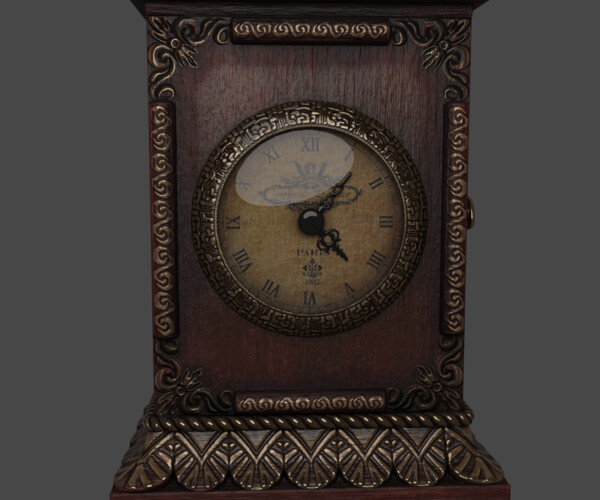 ArtStation - Vintage watch / Old clock | Game Assets