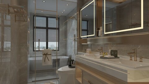 Modern Bathroom - 077