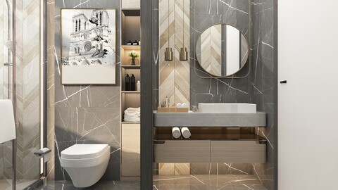 Modern Bathroom - 081