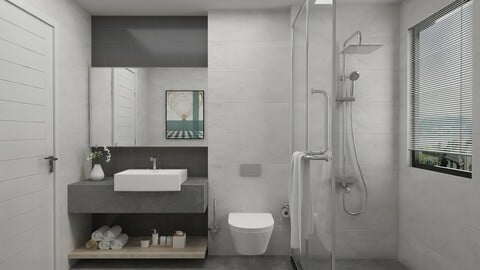 Modern Bathroom - 082