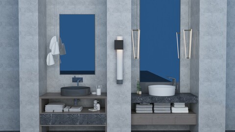 Modern Bathroom - 087