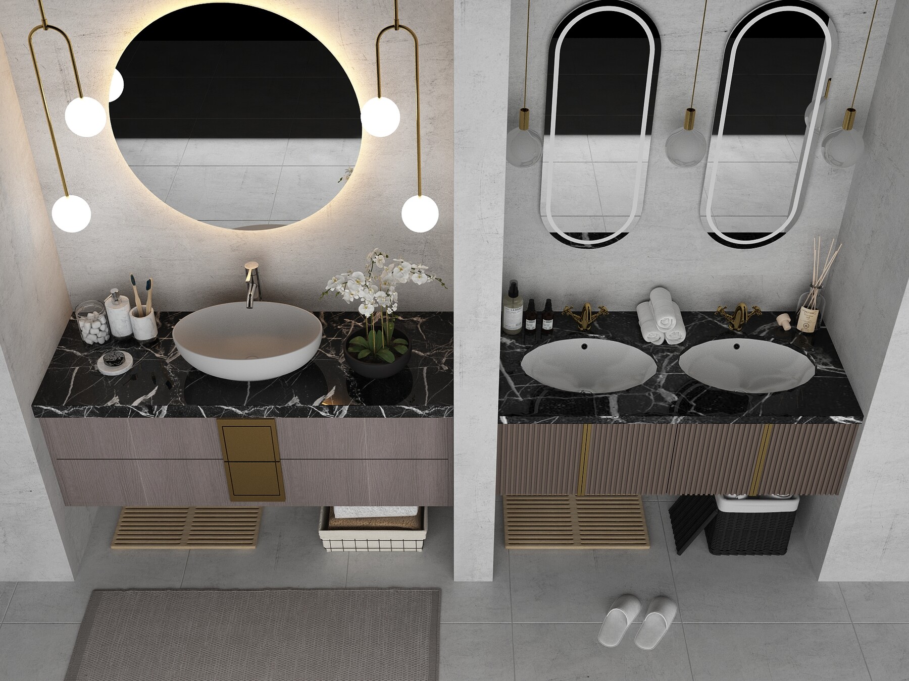 ArtStation - Modern Bathroom - 092 | Resources