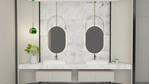 Modern Bathroom - 095