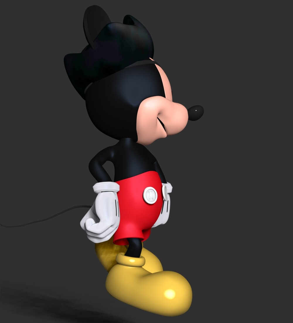 ArtStation - Baseball Mickey