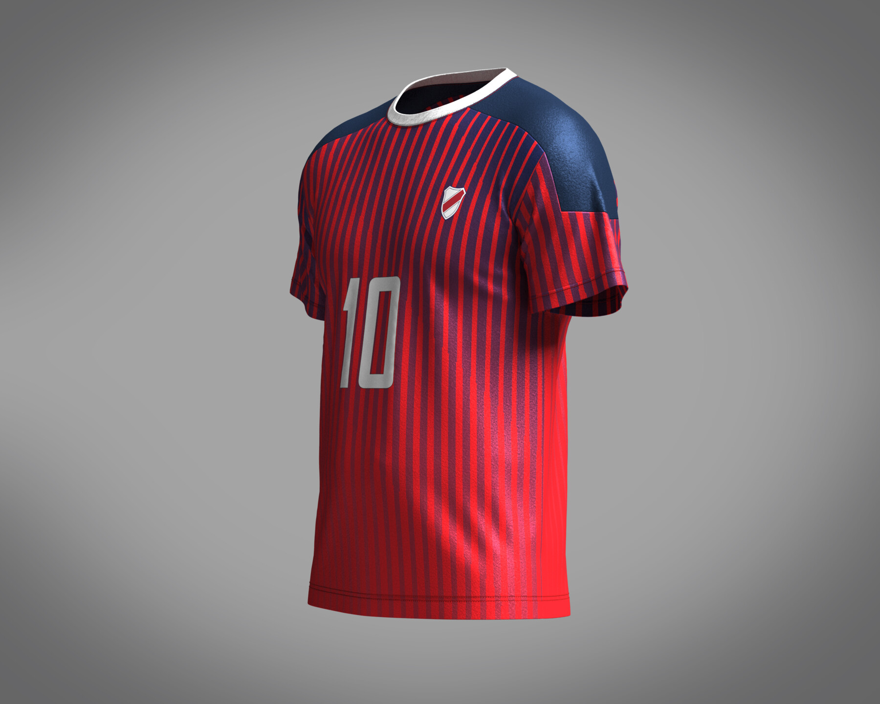 ArtStation - Soccer Jersey Player-10