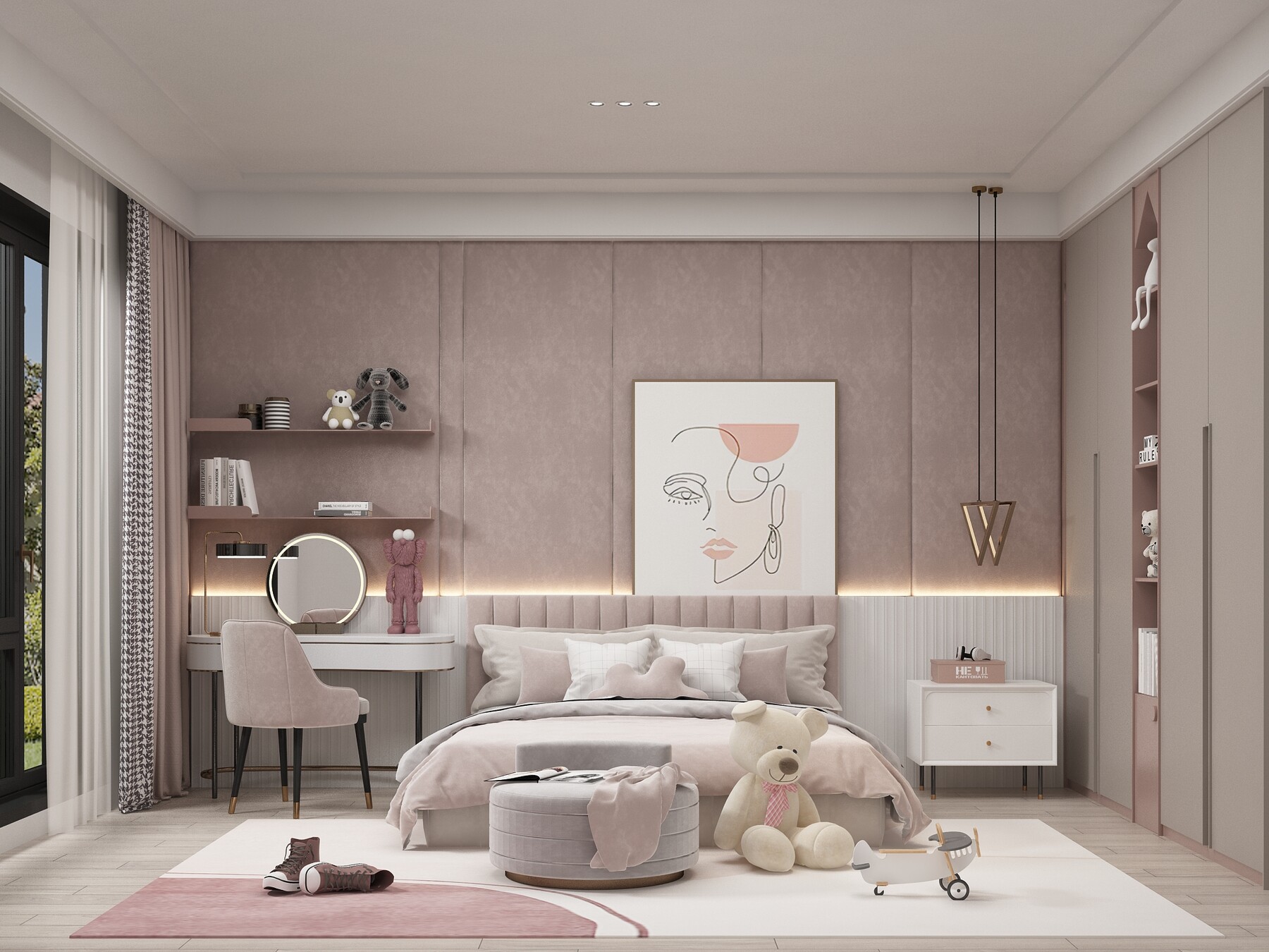 ArtStation - Kids Bedroom - Children Bedroom - 001 | Resources