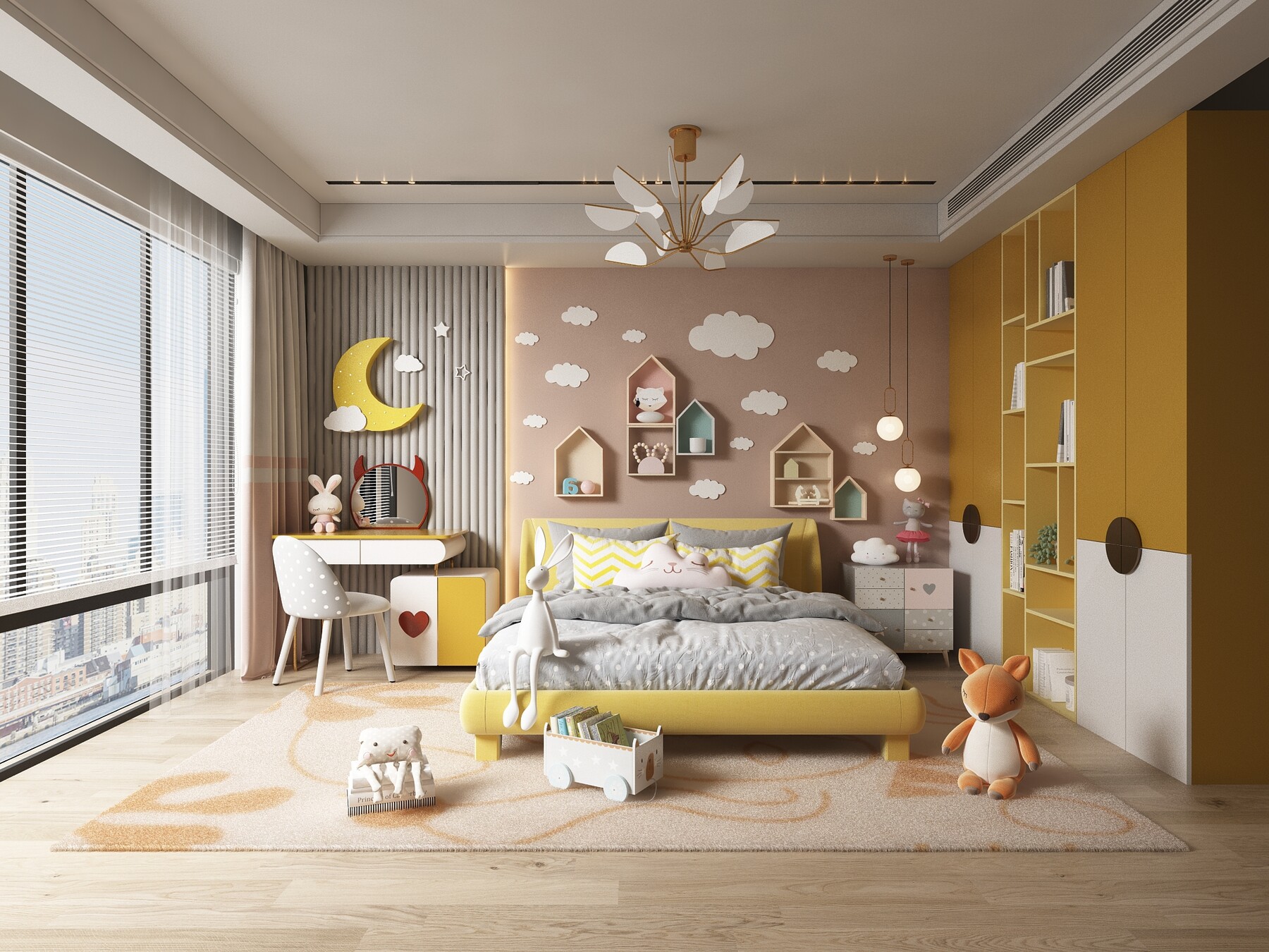 ArtStation - Kids Bedroom - Children Bedroom - 012 | Resources