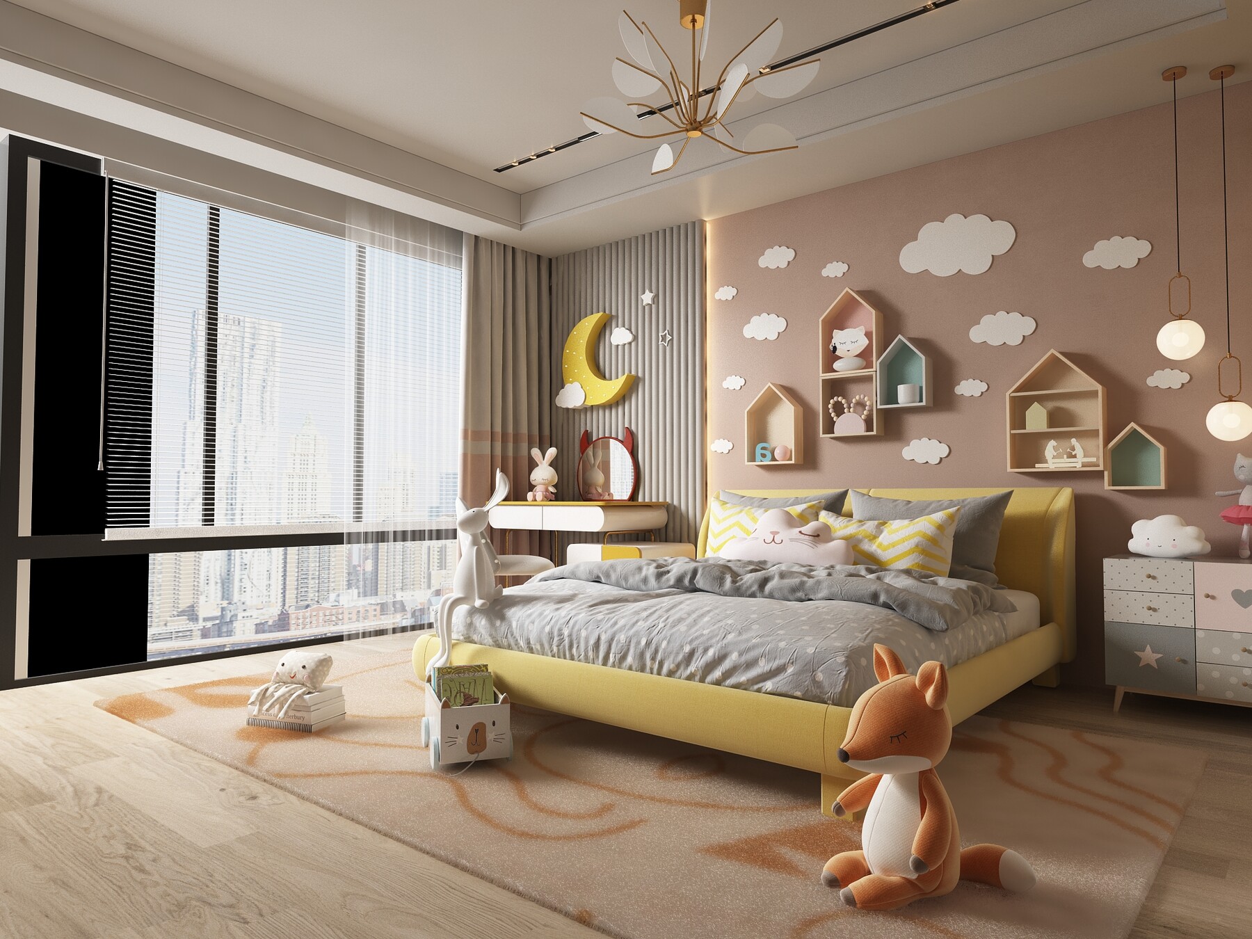 ArtStation - Kids Bedroom - Children Bedroom - 012 | Resources