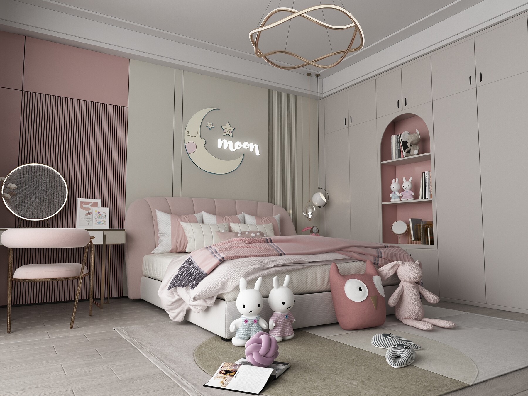 Artstation - Kids Bedroom - Children Bedroom - 014 