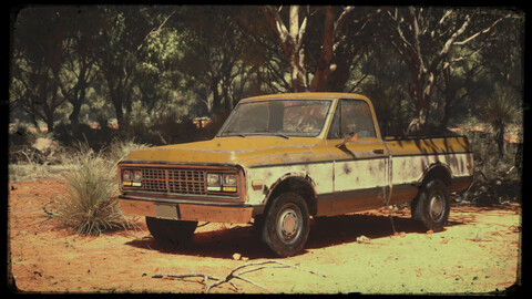 Vintage Car Vol. 4 - Pickup - Unreal Engine 5