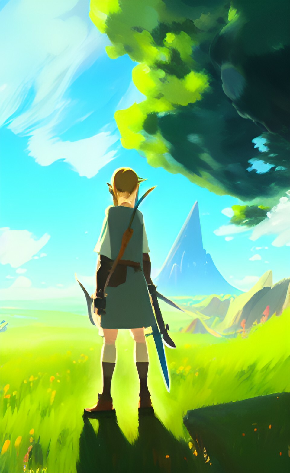 ArtStation - Breath of the wild 2500 jpg fanart | Artworks