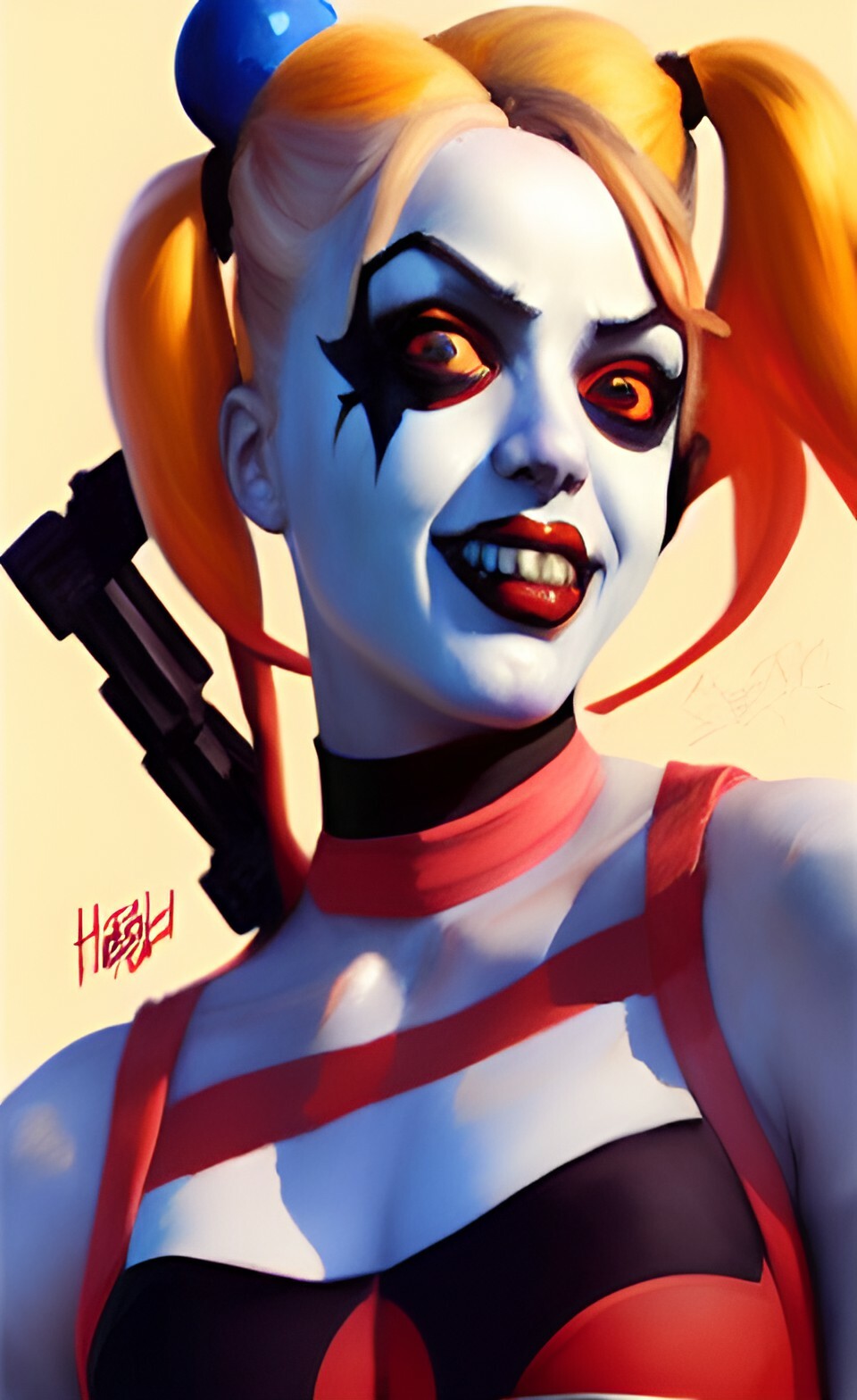 ArtStation - Harley Quinn as Overwatch character 1k jpg | Artworks