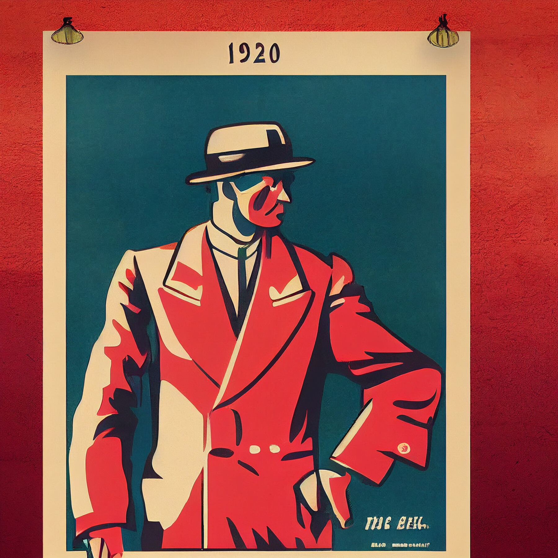 ArtStation American gangster poster, 5 Artworks