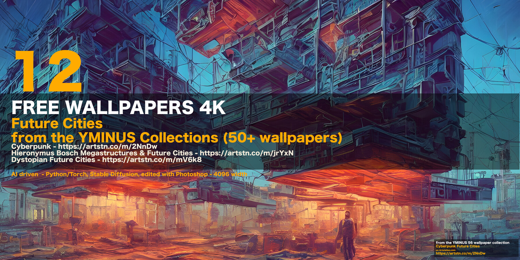 ArtStation - Free 4K Wallpapers - Future Cities | Artworks