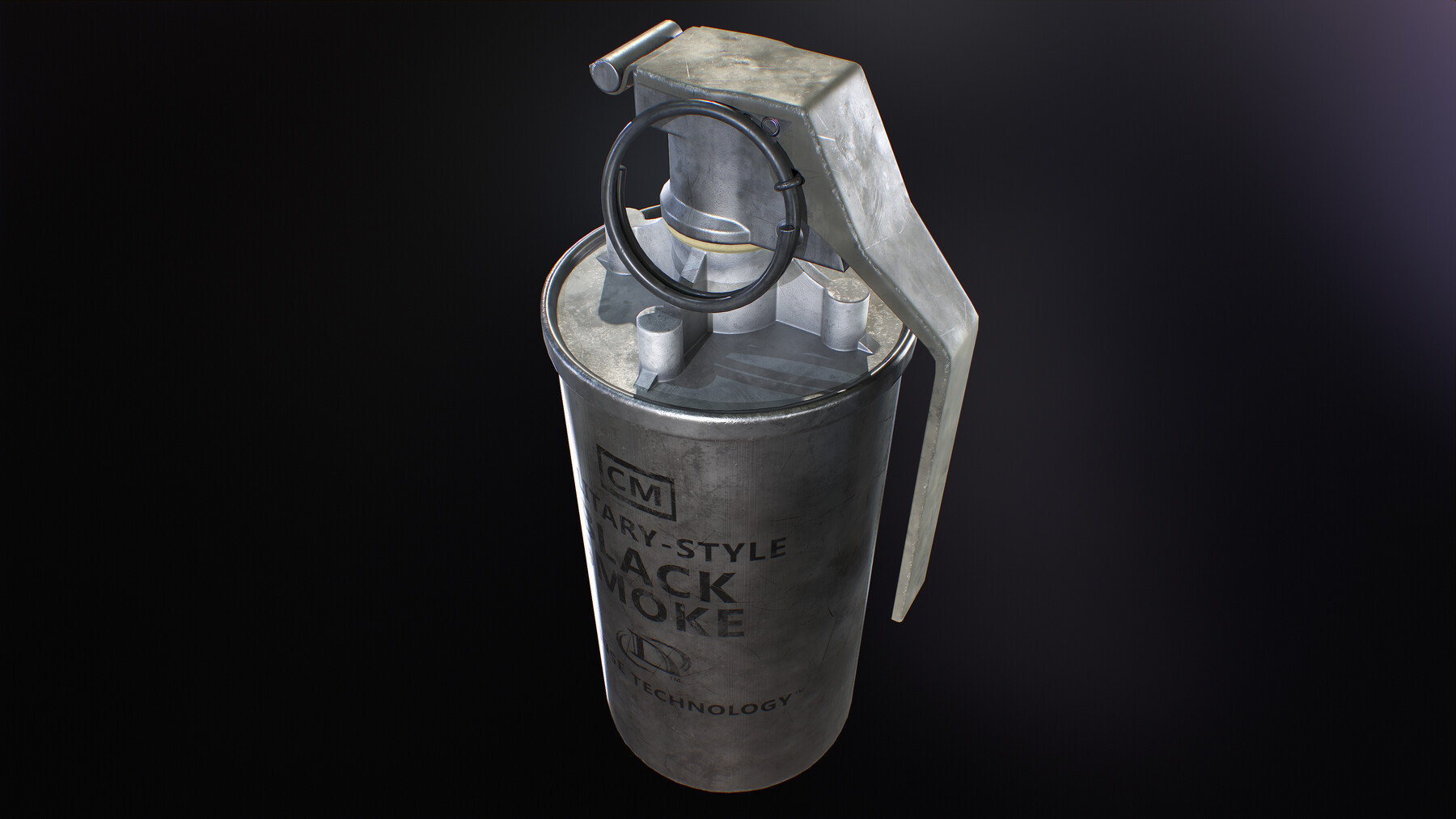 ArtStation - Defense Technology Smoke Grenade | Game Assets