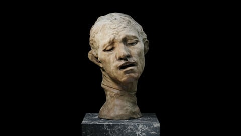 Heroic Head of Pierre de Wissant from Rodin's Statues