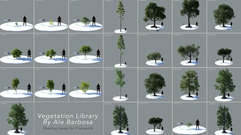 Vegetation Library_ For_ClarisseIFX
