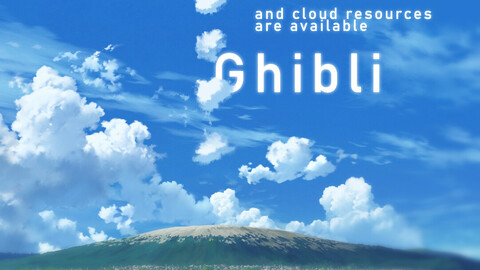 Resources - Brush - Ghibli style cloud drawing tutorial