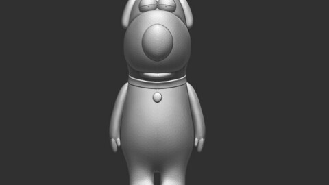 Brian Griffin Family guy File STL Free 3D print model