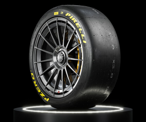 ArtStation - Pirelli P ZERO™ Slick • 245/620-17 DM | Resources