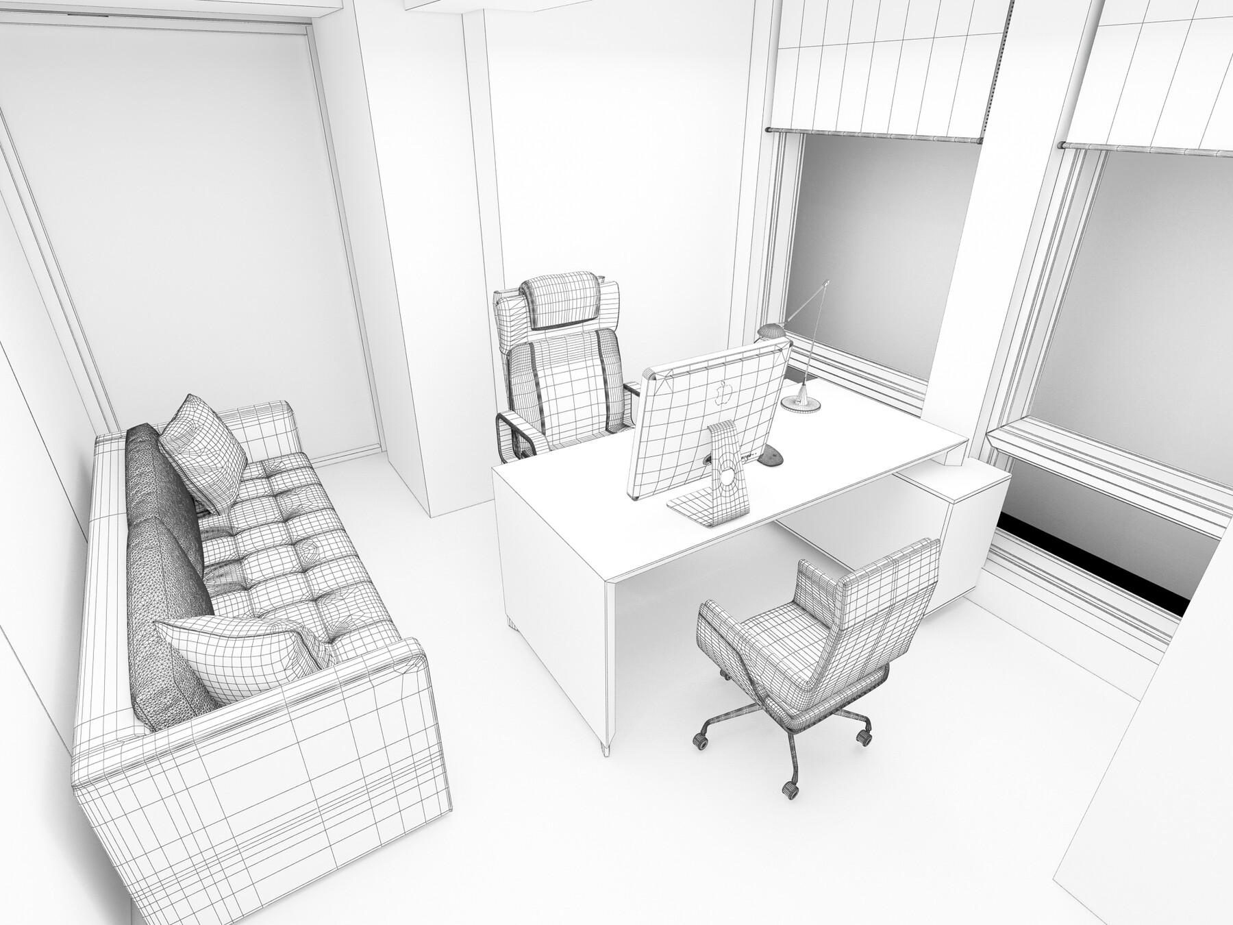ArtStation - Administration Office - Workstation - 003 | Resources