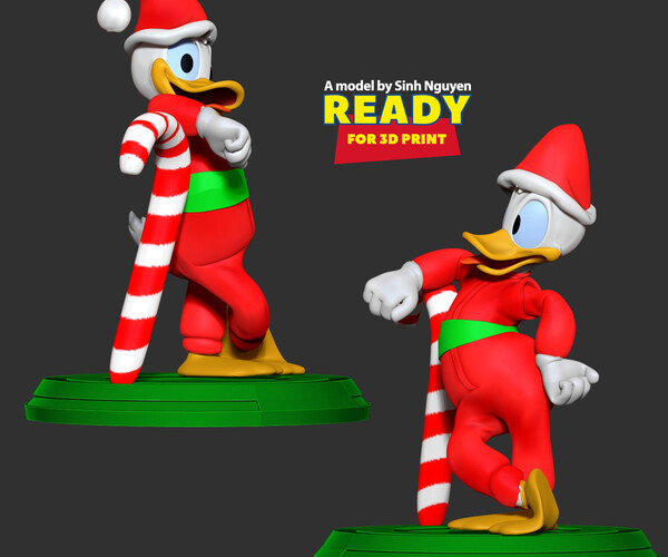 ArtStation - Donald Duck - Christmas | Resources