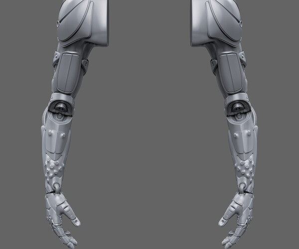 ArtStation - Realistic Cyberpunk Arm Augment | Resources