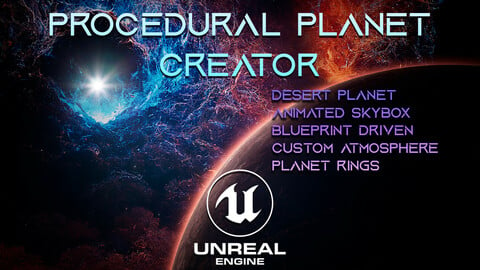 Procedural Planet Creator  for Unreal Engine 5