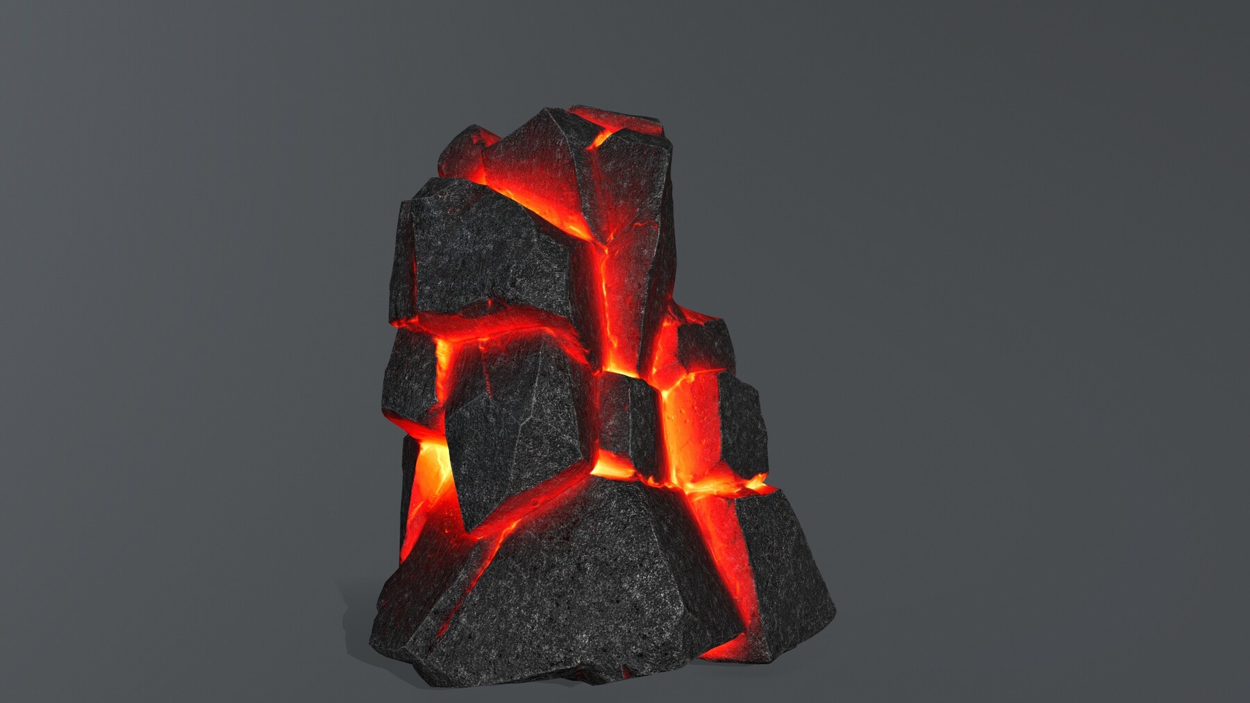 ArtStation - lava rocks | Game Assets