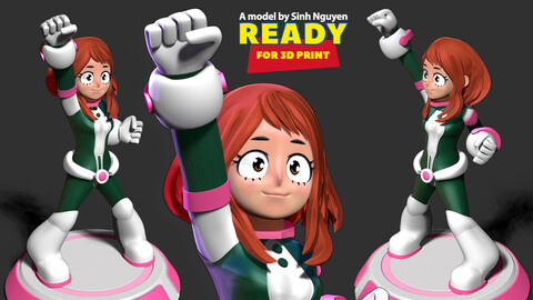 Ochaco Uraraka Fanart